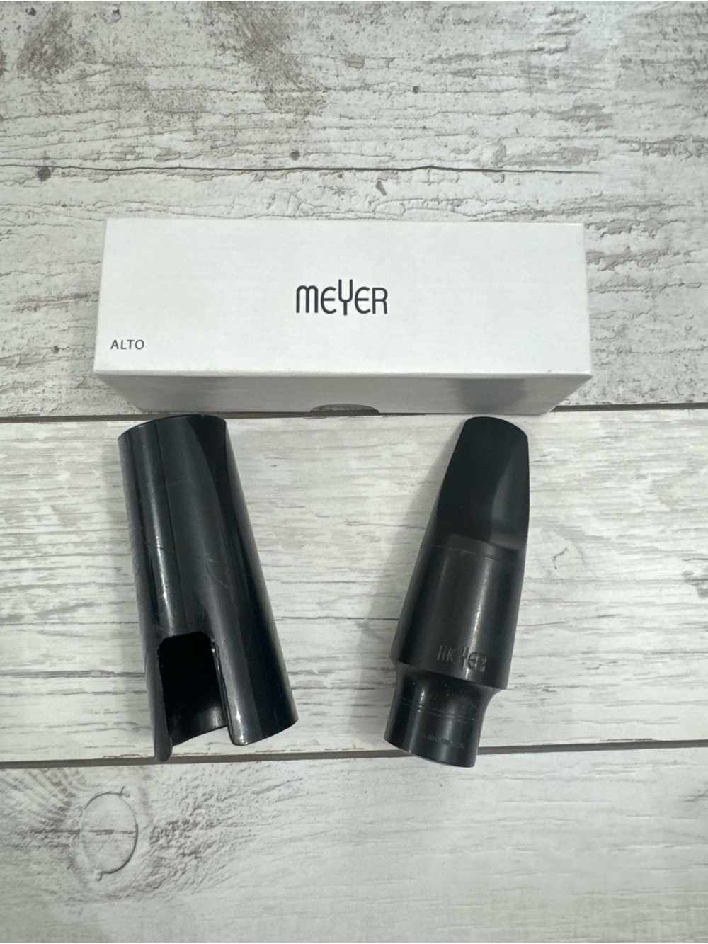 Meyer Alto Saxophone Mouthpiece & Cap – Black